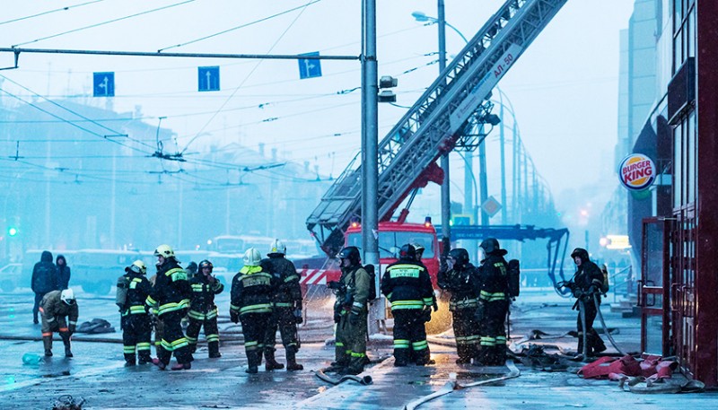 俄羅斯一購物中心發生火災：致37人遇難 約70人下落不明