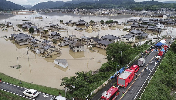 日本罕見雨災遇難者已超百人 逾400萬人需要疏散