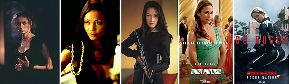 邦女郎向左，湯女郎向右