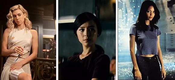 邦女郎向左，湯女郎向右