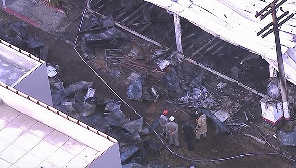 巴西弗拉門戈足球俱樂部訓練中心失火，10人喪生
