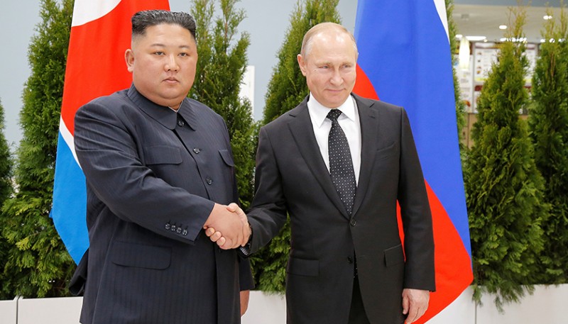 金正恩向普京致國慶賀電:4月初次相見,掀開朝俄友誼新歷史
